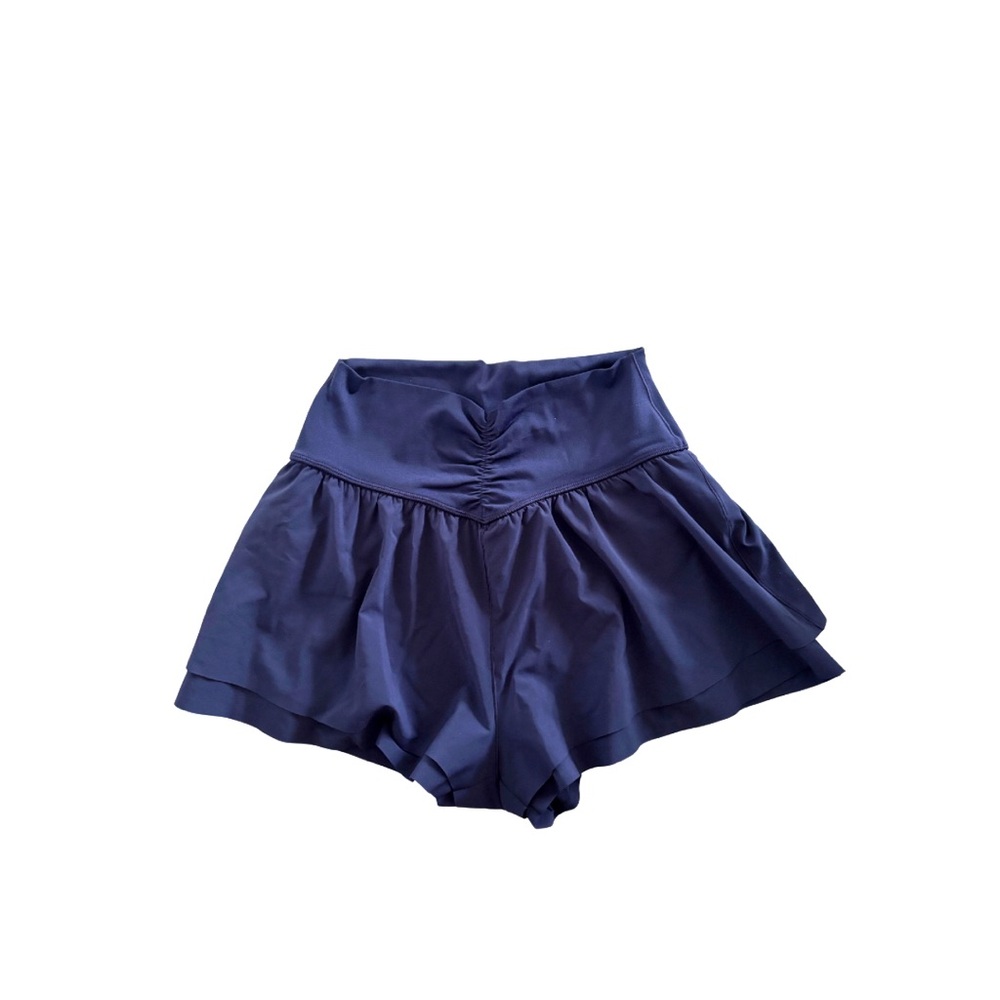 Aerie Navy Blue Athletic High Rise Shorts